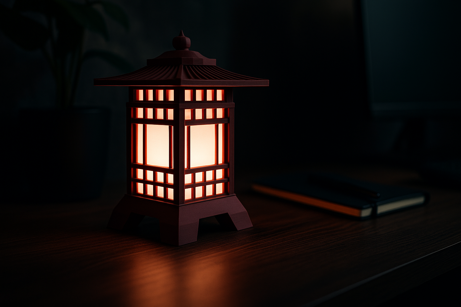 Japanese Table Lamp