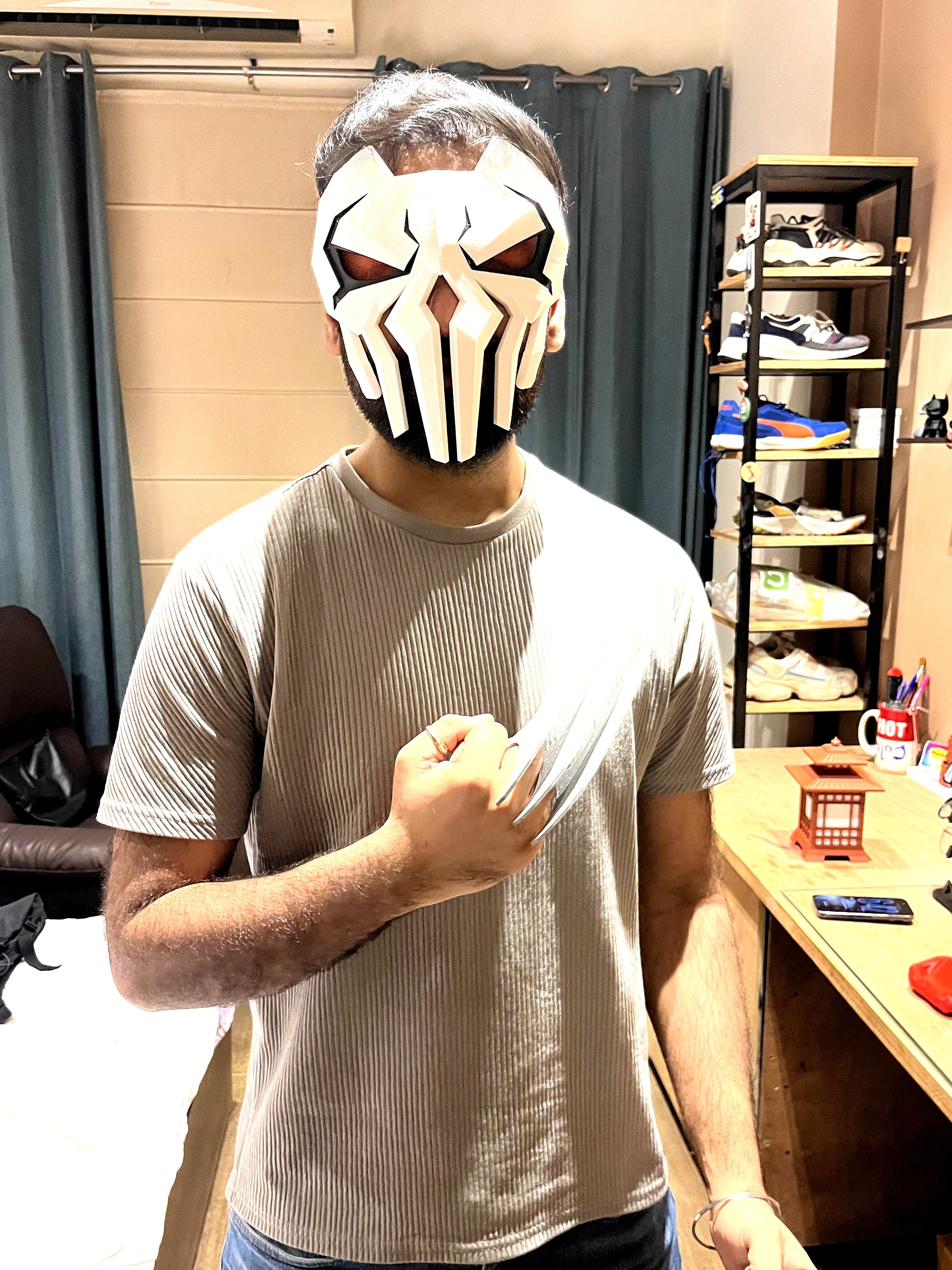 Punisher 2099 Cosplay Mask