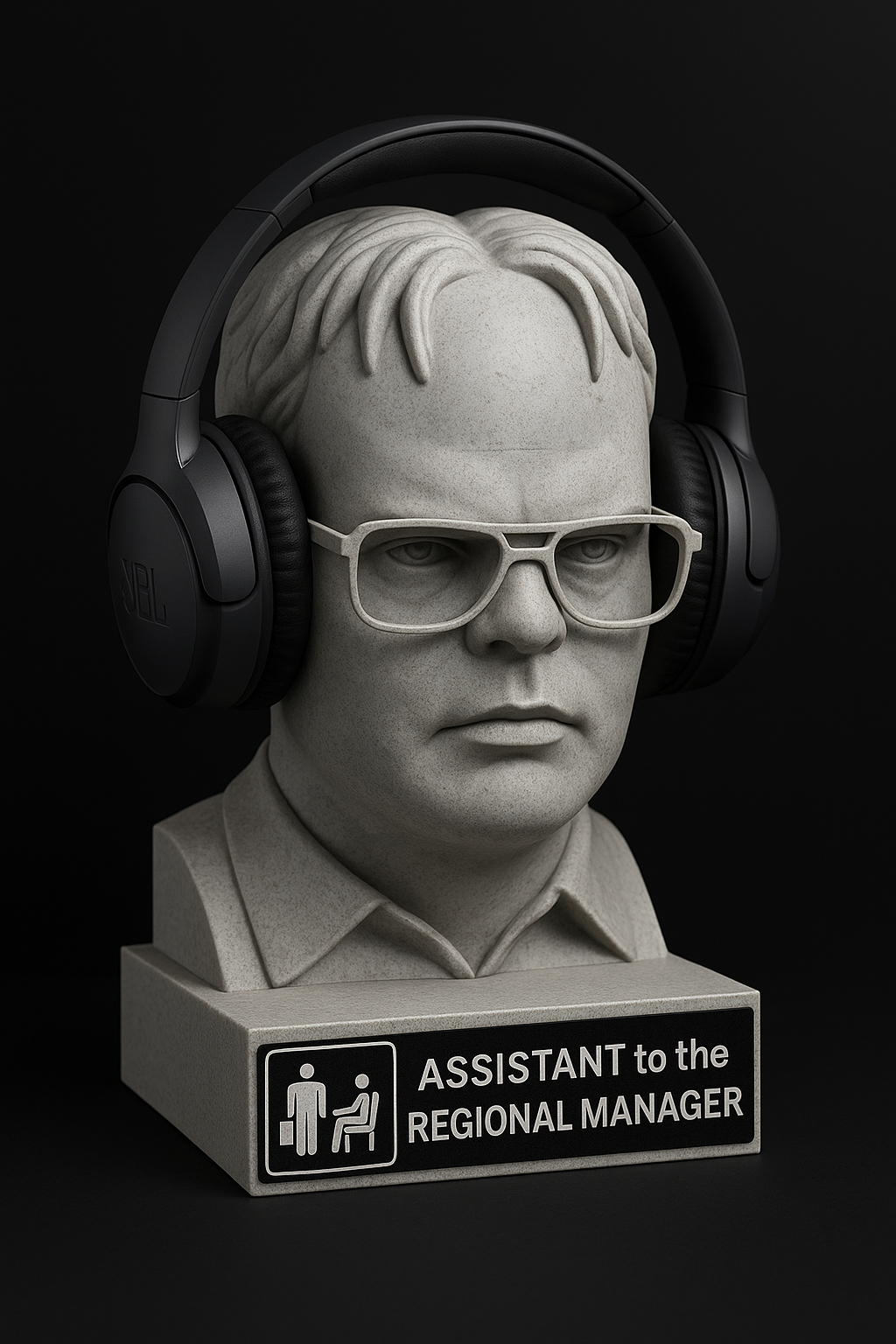Dwight Schrute Headphone Stand – Assistant to the Regional Manager