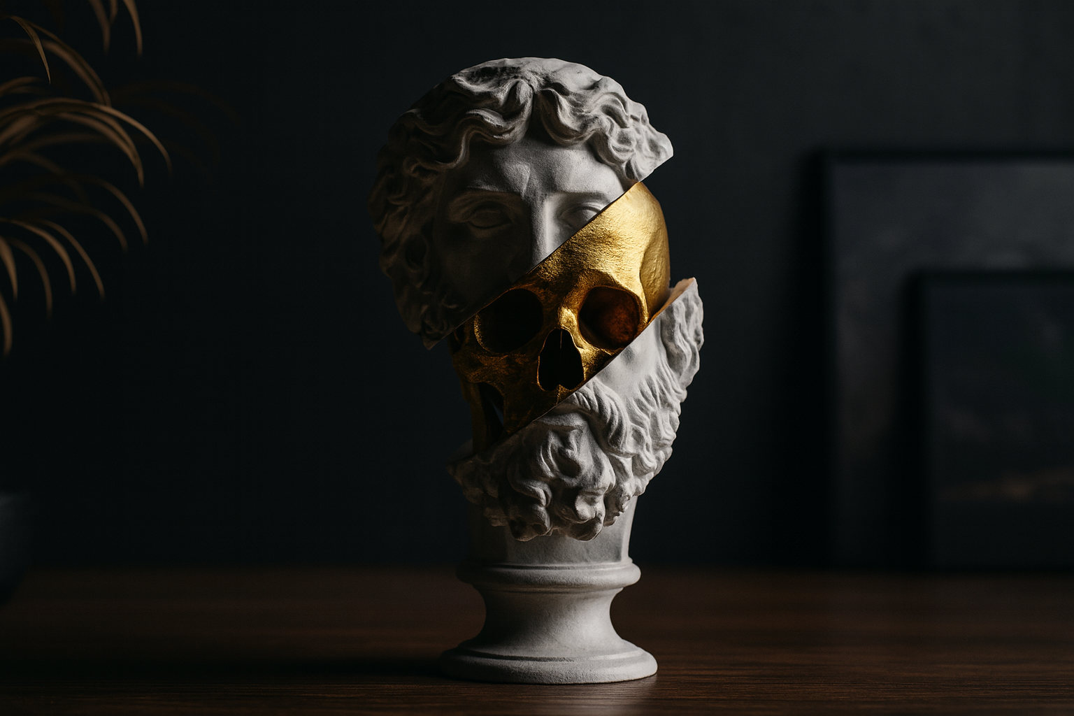 Desk showpiece Mortal & Immortal